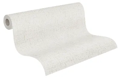 Productafbeelding van A.S. Creation Vliesbehang, 10,05 x 0,53 m, Livingwalls, effen, wit, 790668, CosmoLiving by Cosmopolitan