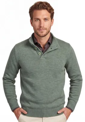 Produktbild von Pullover New Zealand grün rundhals