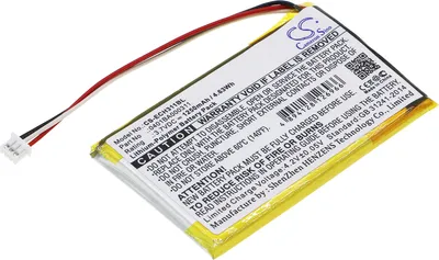 Produktbild von TECHTEK Akku Kompatibel mit [ELCA] Alpi, EVO, MAGO-EVO, MITO-VETTA, Radiocontrol, VETTA Ersetzt 0401BA000311