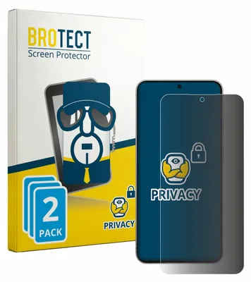 Produktbild von 2x BROTECT Sichtschutzfolie für Samsung Galaxy S26 FE Anti-Spy Privacy Sichtschutz Blickschutz Folie Blaulicht-Schutz