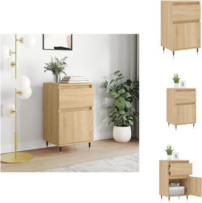 Obrázek produktu pro vidaXL Příborník Sonoma dub 40x35x70 cm materiál na bázi dřeva - Příborníky