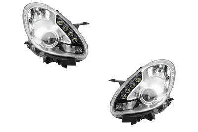 Immagine prodotto di Johns, Fari alogeni adatti per Alfa Romeo Giulietta 10- H7 H1 Set Sinistra Destra 50520219 50520227