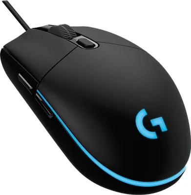 Produktbild von Logitech G 910-004845, USB Typ-A, 6000 DPI, Schwarz