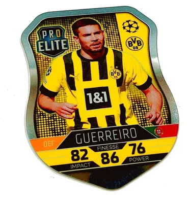 Produktbild von Match Attax 2022/23 Card. Sh 9 Guerreiro / Pro Elite