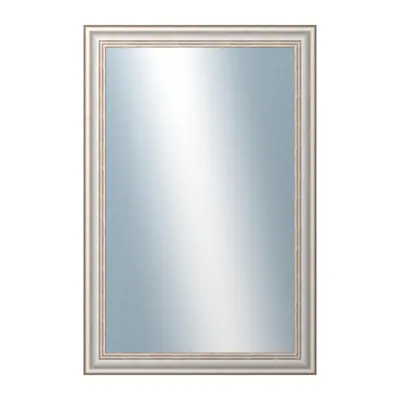 Obrázok produktu pre DANTIK - Zrkadlo v ráme - rozmery s rámom cca 40x60 cm z TOULONU biele veľké (2665)