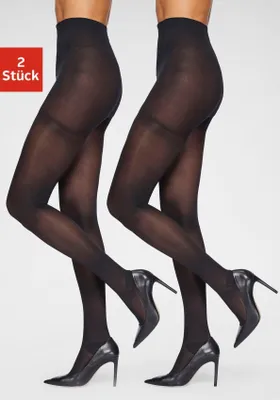 Produktbild von LASCANA Stützstrumpfhose 2 -teilig schwarz Größe M