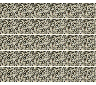 Produktbild von Selbstklebende Wandfliesenaufkleber für Küche und Bad – 30 Battisna Terrazzo-Fliesenaufkleber – 30 Aufkleber 15 x 15 cm