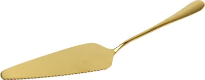 Produktbild von OTIX Tortenheber Kuchenschaufel Gold Edelstahl 23 cm Backzubehör