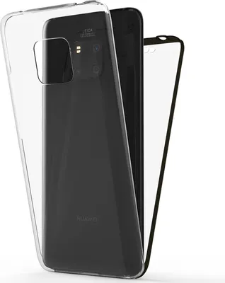 Obrázok produktu pre NALIA 360° puzdro na mobilný telefón pre Huawei Mate20 Pro, Full Cover Case Bumper Case Black