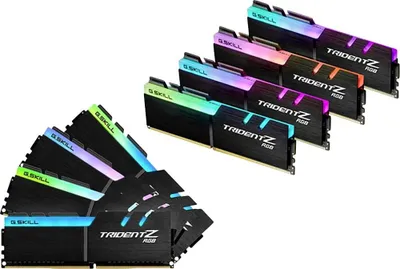 Obrázek produktu pro G.Skill 64GB DDR4-3200, 64 GB, 8 x 8 GB, DDR4, 3200 MHz, 288-pin DIMM
