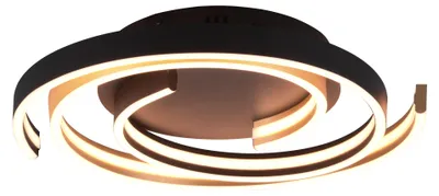 Zdjęcie produktu dla Lampa sufitowa nowoczesna wbudowany LED CAYA złoty Trio 641910208