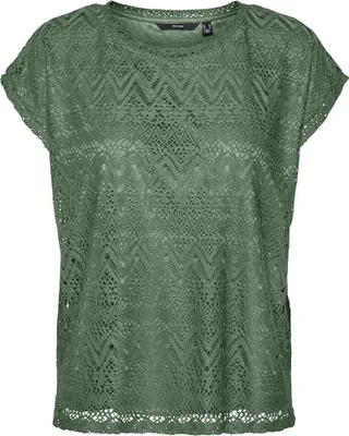 Produktbild von Vero Moda Maya Ava Kurzarm-bluse Grün S Frau Grün S