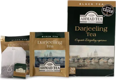Produktbild von Ahmad Tea - Darjeeling Schwarzer Tee 40gr, 20 Beutel