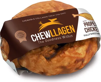 Productafbeelding van Hondensnack Chewllagen, kip, 15 stuks