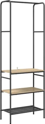 Obrázek produktu pro vidaXL Věšák na oblečení Sonoma dub 60 x 30 x 171 cm dřevotřísková deska