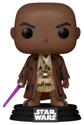 Immagine prodotto di Star Wars: Mandalorian & Grogu POP! Figurina in vinile Mace Windu (Retro) 9 cm