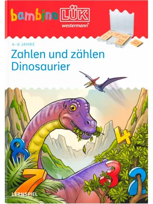 Produktbild von bambinoLÜK. 4/5/6 Jahre Zählen lernen mit den Dinos