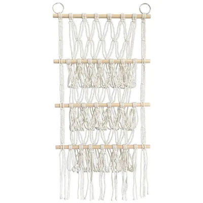 Produktbild von Plüschspielzeug-Hängeregal,3-stufiges Netz mit 2 Klebehaken, hängender Spielzeug-Aufbewahrungshänger,ideal für Kinderzimmer, Wohnzimmer, Schlafzimmer