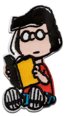 Produktbild von Mono Quick Peanuts © Marcie - Aufnäher, Bügelbild, Aufbügler, Applikationen, Patches, Flicken, zum aufbügeln, Größe: 7,5 x 4,6 cm