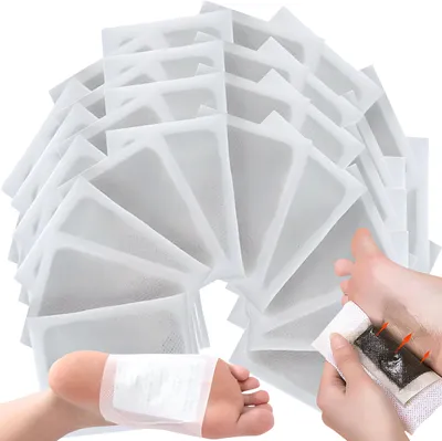 Image de 100 patchs détox pour les pieds, patchs de détoxification, patchs revitalisants, patchs pour les pieds, élimination des toxines, réduction du stress, patchs revitalisants, patchs pour les pieds, sommeil, Retoo