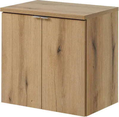 Zdjęcie produktu dla Szafka podumywalkowa 'Skelbolu' podwieszana z drzwiami 60 x 60 x 40 cm o wyglądzie dębu