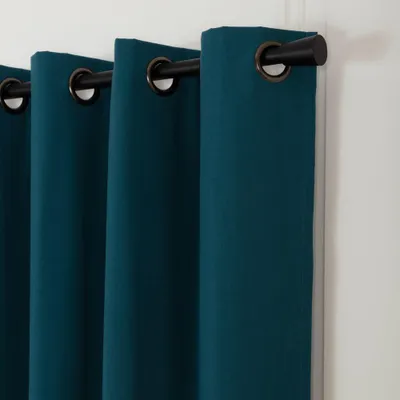 Produktbild von MOONDREAM Akustikvorhang 3in1 | Lärmschutz | Thermoisolierung | 100% Verdunkelung | Patentierte Technologie | Ösen | Blau MC56 | 130B x 250H cm