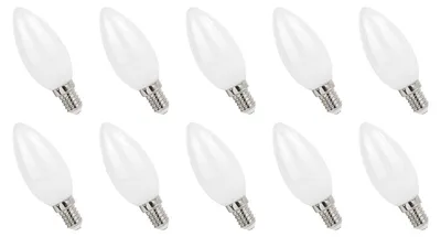 Produktbild von Spectrum E14 LED Lampe 4W 410lm 4000K Neutralweiß 230V 10 Stück