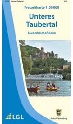 Immagine prodotto di Mappa turistica della bassa valle del Tauber 1:50 000