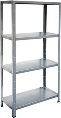 Produktbild von Steckregal Kaiserthal verzinkt 158x80x35 cm 4 Böden Tragkraft 260 kg