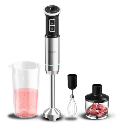 Obrázek produktu pro Cecotec Power Neutron 1100MAX Cream&Crush, Ponorný mixér, Drcení ledu, 1100 W, Černá, Nerezová ocel