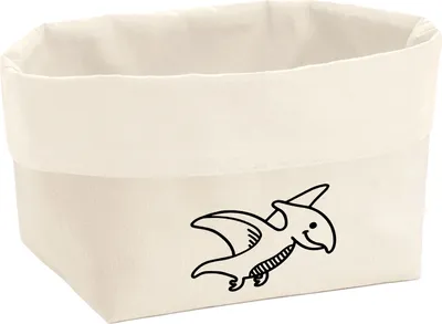 Produktbild von Huuraa Organizer Pteranodon Dinosaurier 3 Liter Medium Canvas Baumwolle Utensilo Geschenkidee