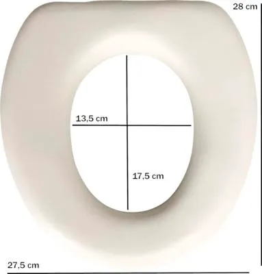 Produktbild von Kinder-WC-Sitz Einlage ADOB Soft weiß