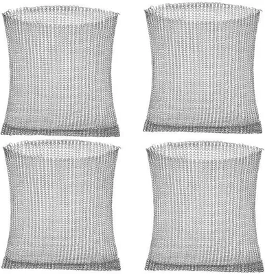 Image de Filet de protection des racines - 4 pièces - 45 x 40 cm - Argenté - pour arbres fruitiers