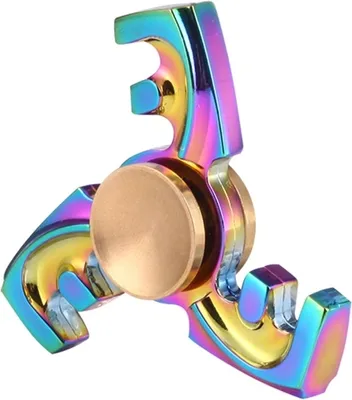 Immagine prodotto di Fidget Spinner Giocattolo anti ansia per bambini e adulti, oltre 3 minuti di rotazione, R188 acciaio Be