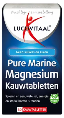 Produktbild von Lucovitaal Pure Marine Magnesium (30 Kautabletten)