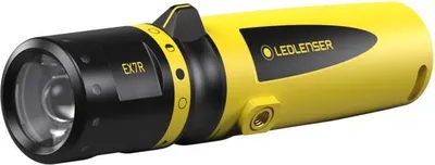 Produktbild von Ledlenser EX7R Taschenlampe schwarz, Ex-Zone 1/21, 220 Lumen, 140m Leuchtweite, 45 Std Laufzeit, IP68