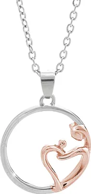 Imagen del producto de JSB Bijoux: Collar "Amor Maternal" con cristales Swarovski, modelo 92300433 (plata de ley 925/1000, 2 gramos)