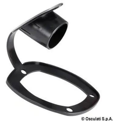 Immagine prodotto di Tappo di copertura per portacanne incorporato PVC morbido nero, 1 pezzo