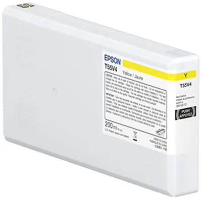 Image de Epson T55W4 - 200 ml - jaune - original - cartouche d'encre