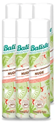 Productafbeelding van 6 x Batiste Nude droogshampoo - 200 ml - Voordeelverpakking - 6 stuks