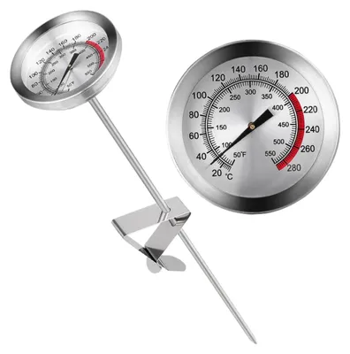 Produktbild von RVS-Fleischthermometer mit Sonde für Grillen und Frittieren