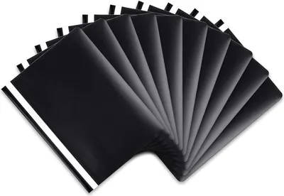 Produktbild von 10x itenga Schnellhefter, DIN A4, PP, SCHWARZ