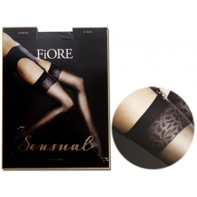 Produktbild von Taillenstrümpfe 8 den Fiore Adora dünn Schwarz 3