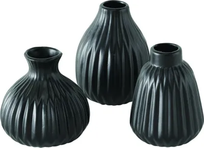 Obrázok produktu pre Boltze Home Váza Esko h12cm čierna