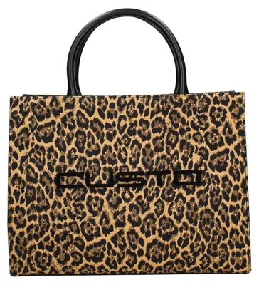Zdjęcie produktu dla Torba na Ramię Damska Vegan Leather z Regulowanym Paskiem Leopard Print UNICA 35x27x15 cm VARDOR-S-LEOPARD-LEOPARDATO