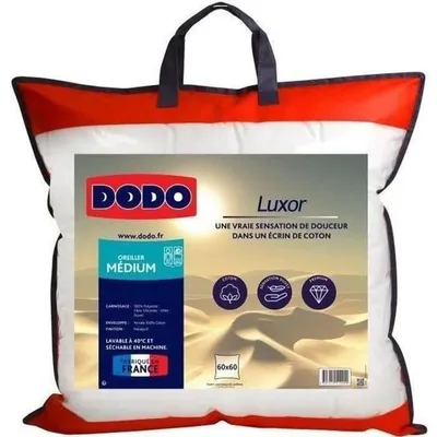 Produktbild von DODO LUXOR Kissen 60x60 cm - 100% Baumwolle - Dauneneffekt