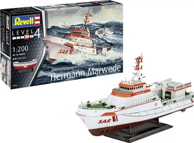 Produktbild von Revell Seenotkreuzer "Hermann Marwede" 1:200