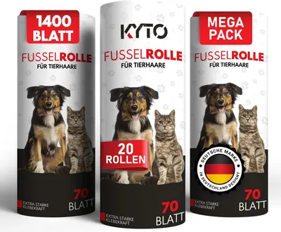 Produktbild von Kyto Fusselrolle 20 Stück Nachfüllpack | 70 Kleber pro Rolle