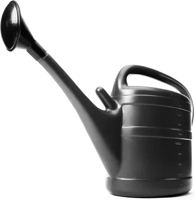 Produktbild von Gießkanne BigDean Gießkanne, 10 Liter, Anthrazit, für Haus und Garten, aus robustem Kunststoff, Gartengießkanne mit abnehmbarer Sprühdüse zur einfache