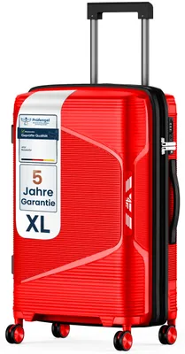 Produktbild von 4FLY Hartschalen-Reisekoffer XL 75 cm (96L) - mit TSA-Schloss, Doppelrollen, Aluminium-Teleskopgriff und Doppelreißverschluss